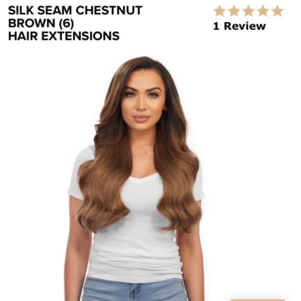 BELLAMI 22" silk seam clip in extensions